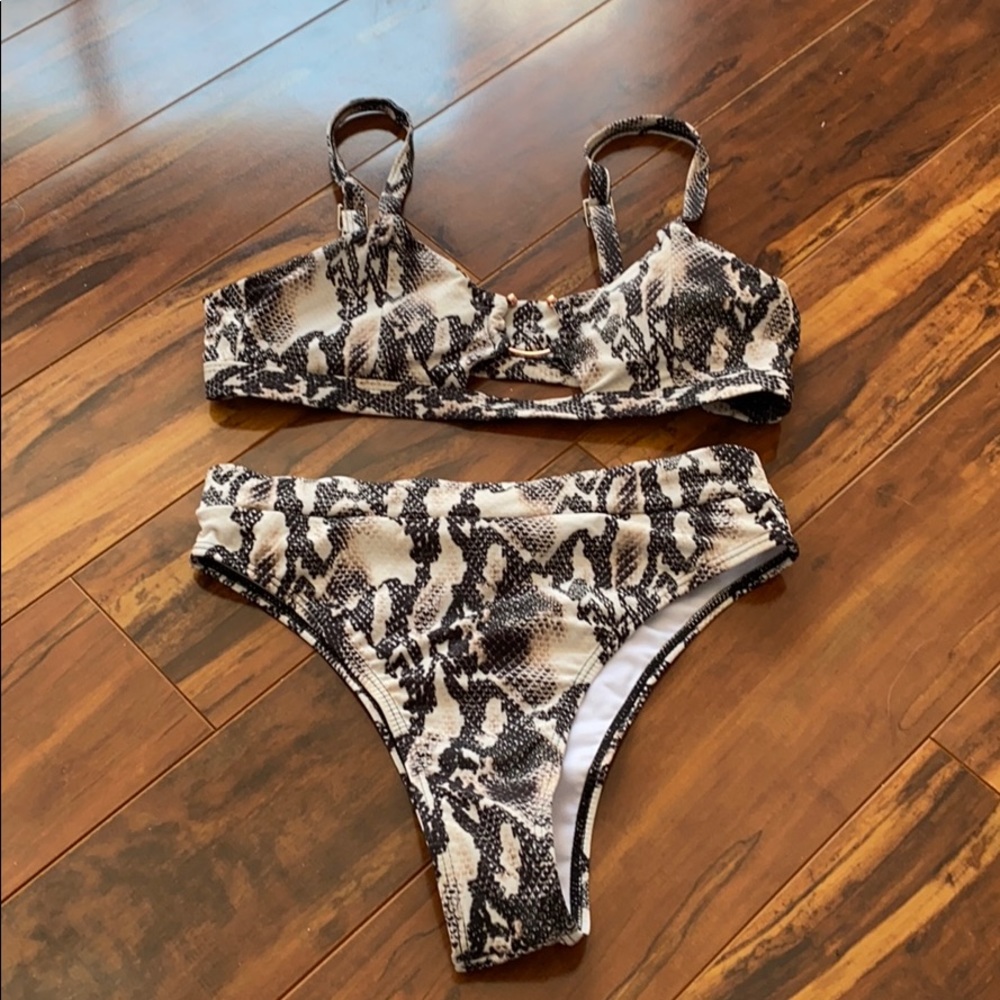 snake swimsuit